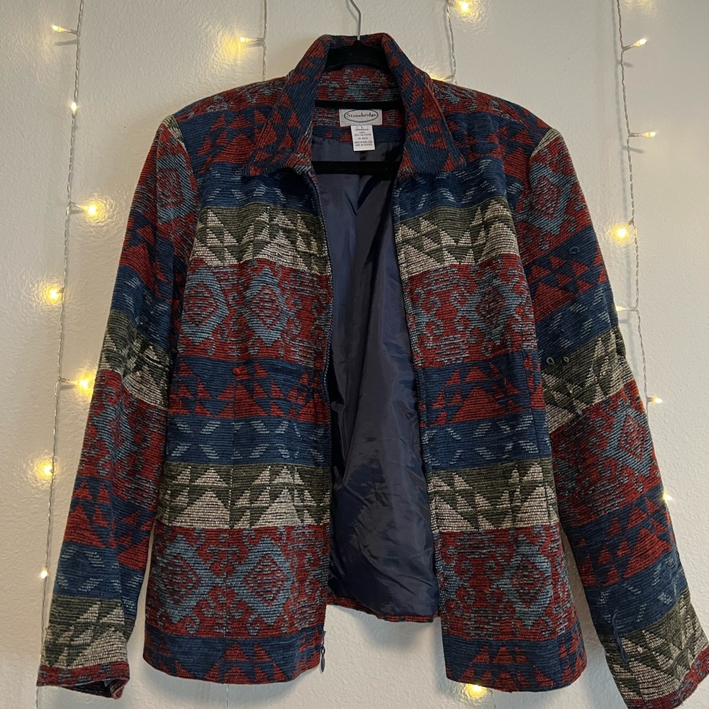 Vintage Stonebridge textile jacket